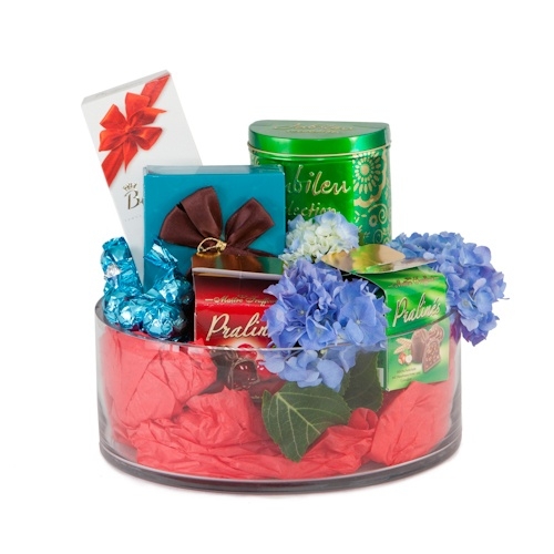 קערת שוקולדים