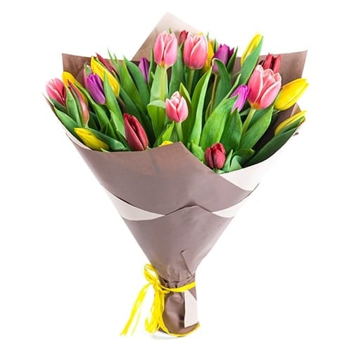 זר טוליפים - משלוחי פרחים בראשון לציון