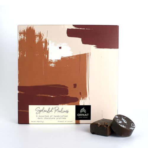 מארז 9 פרלינים מריר אורנת