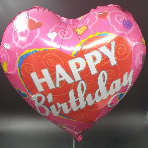 בלון יום הולדת לבבות